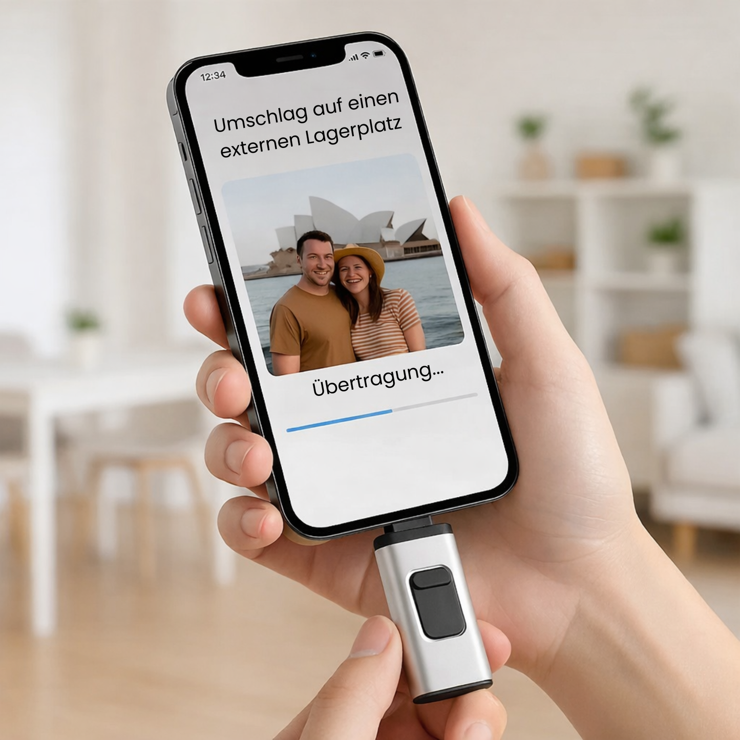2 TB Smartphone-Speicherkarte (USB) | Speichert 500.000 Fotos oder mehr als 400 Stunden Video