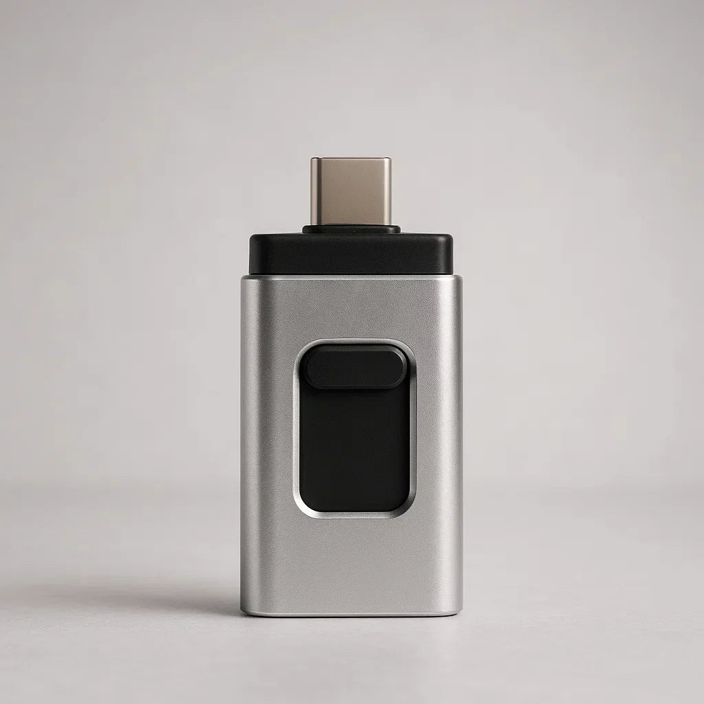 2 TB Smartphone-Speicherkarte (USB) | Speichert 500.000 Fotos oder mehr als 400 Stunden Video